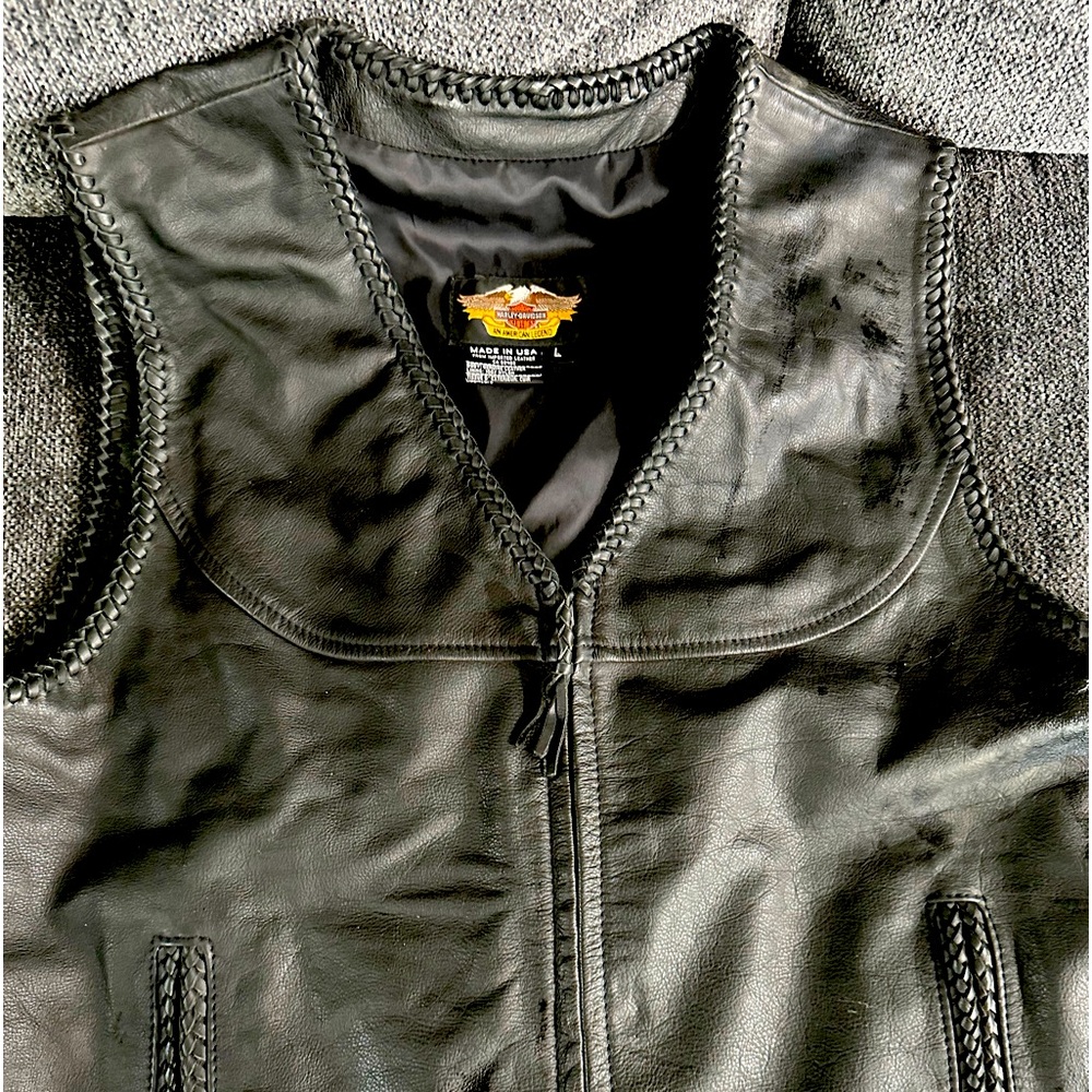 Harley Davidson Willie G leather vest